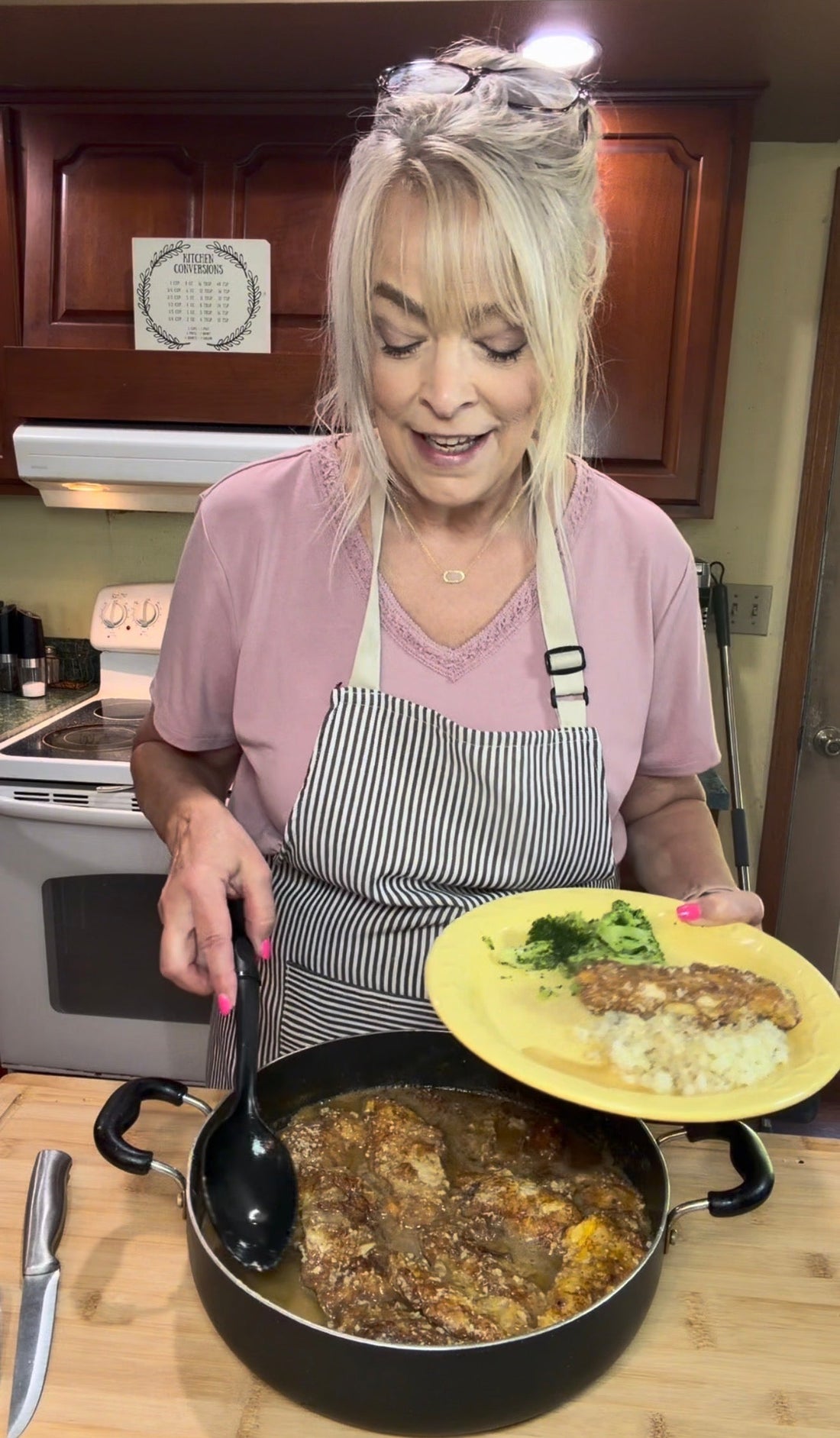 Easy Chicken Francese (Same Dinner, Different Plate)